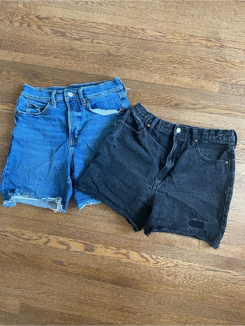 Denim High-Waist Shorts Bundle!